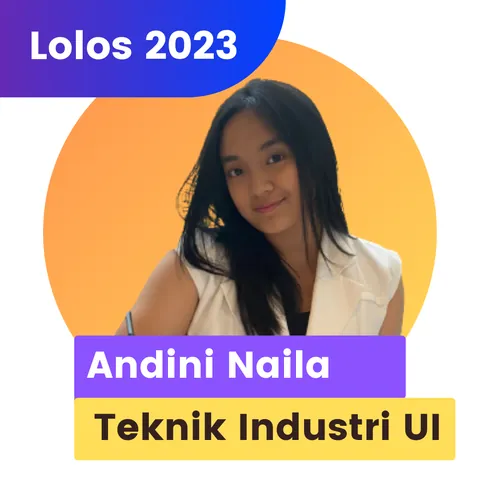 Alumni KursusPTN: Andini Naila — Teknik Industri UI
