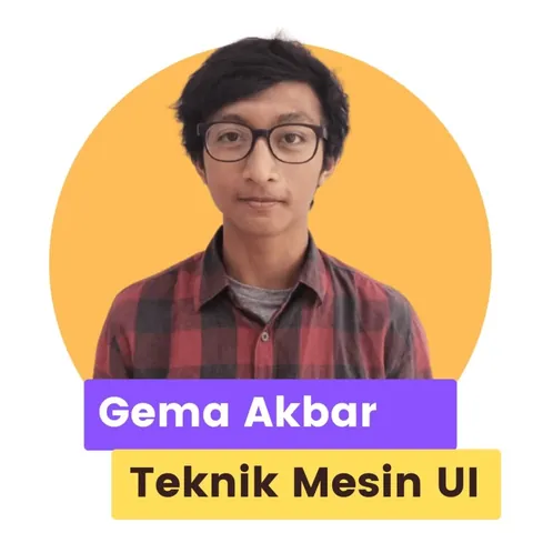 Alumni KursusPTN: Gema Akbar — Teknik Mesin UI