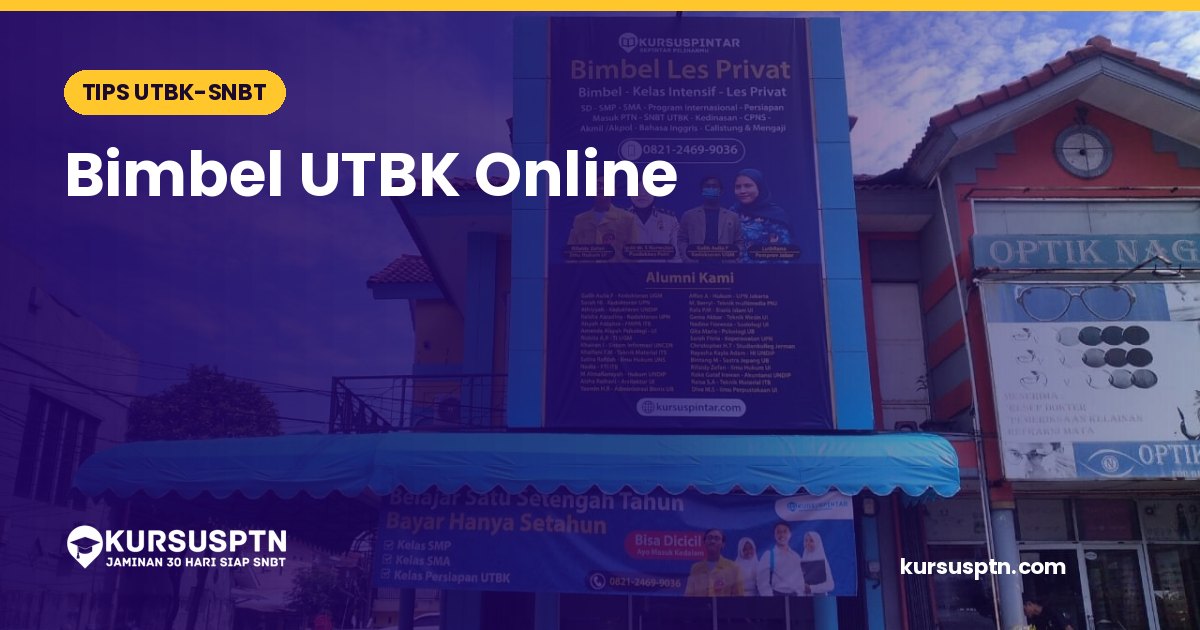 Menghadapi Era Digital: Sukses UTBK dengan Bimbel UTBK Online KursusPTN.com