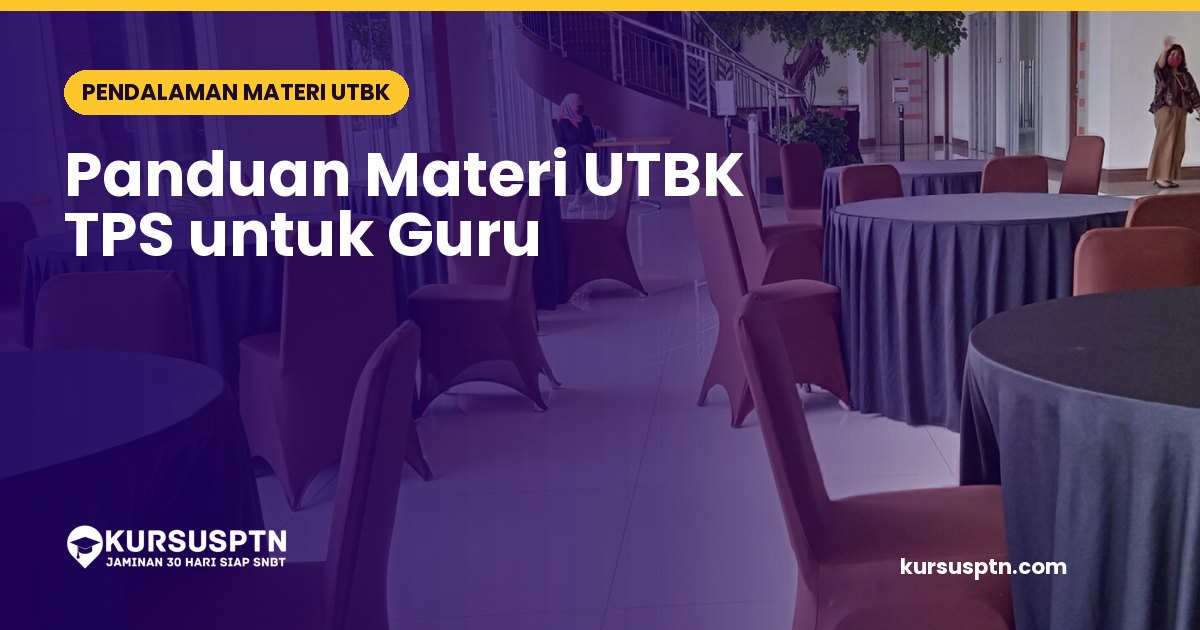 Guru dan siswa mendiskusikan materi utbk tps di ruang kelas