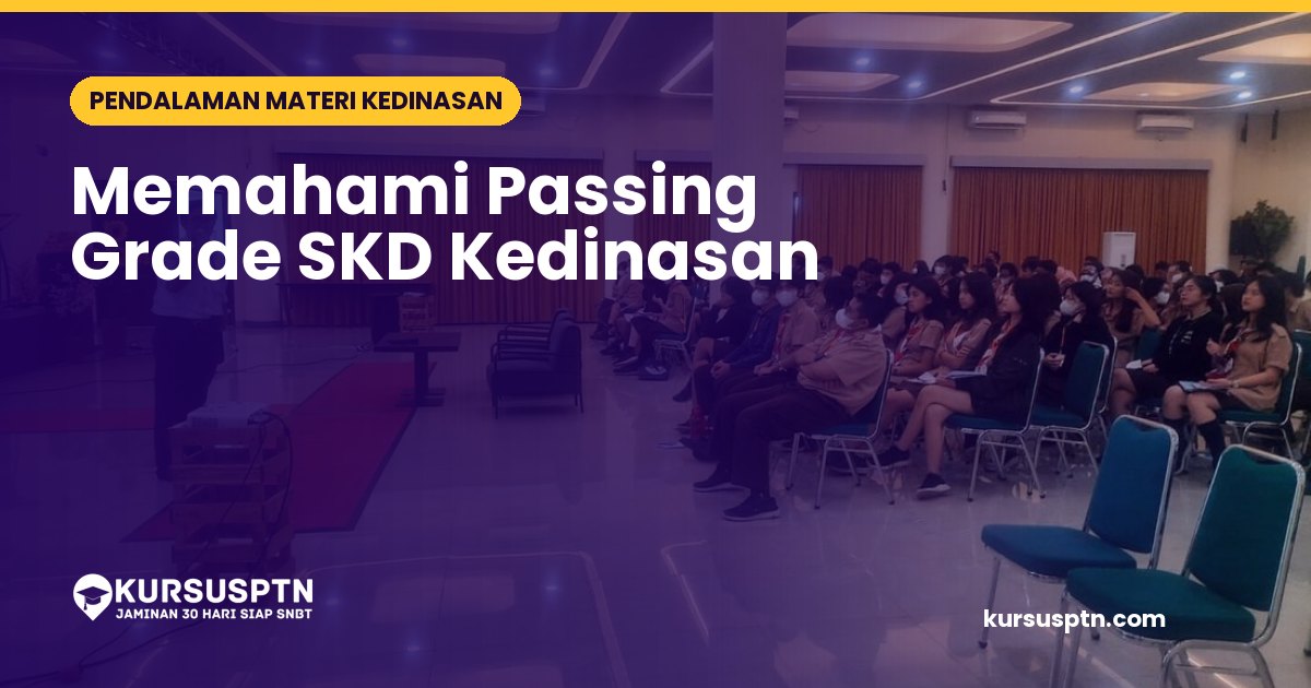 Siswa kelas 12 mempelajari passing grade skd kedinasan saat simulasi CAT BKN di sekolah